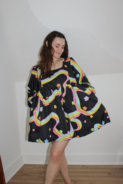 Long Sleeve Bea Dress | Rainbow Road