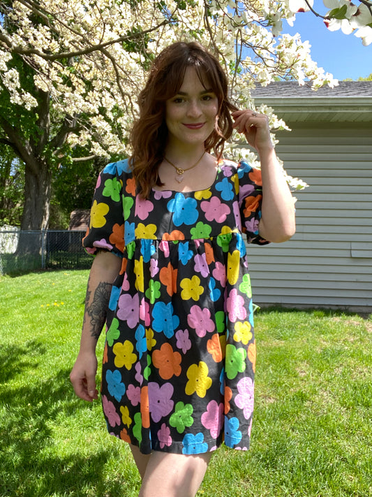Bea Dress | Rainbow Garden