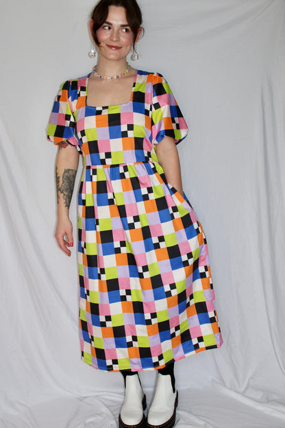 Molly Dress | Mod Grid