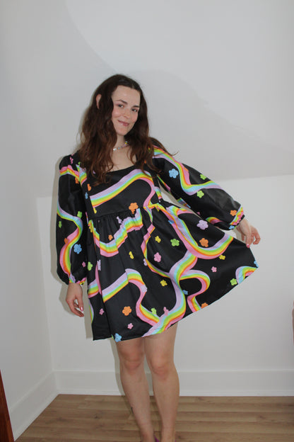 Long Sleeve Bea Dress | Rainbow Road