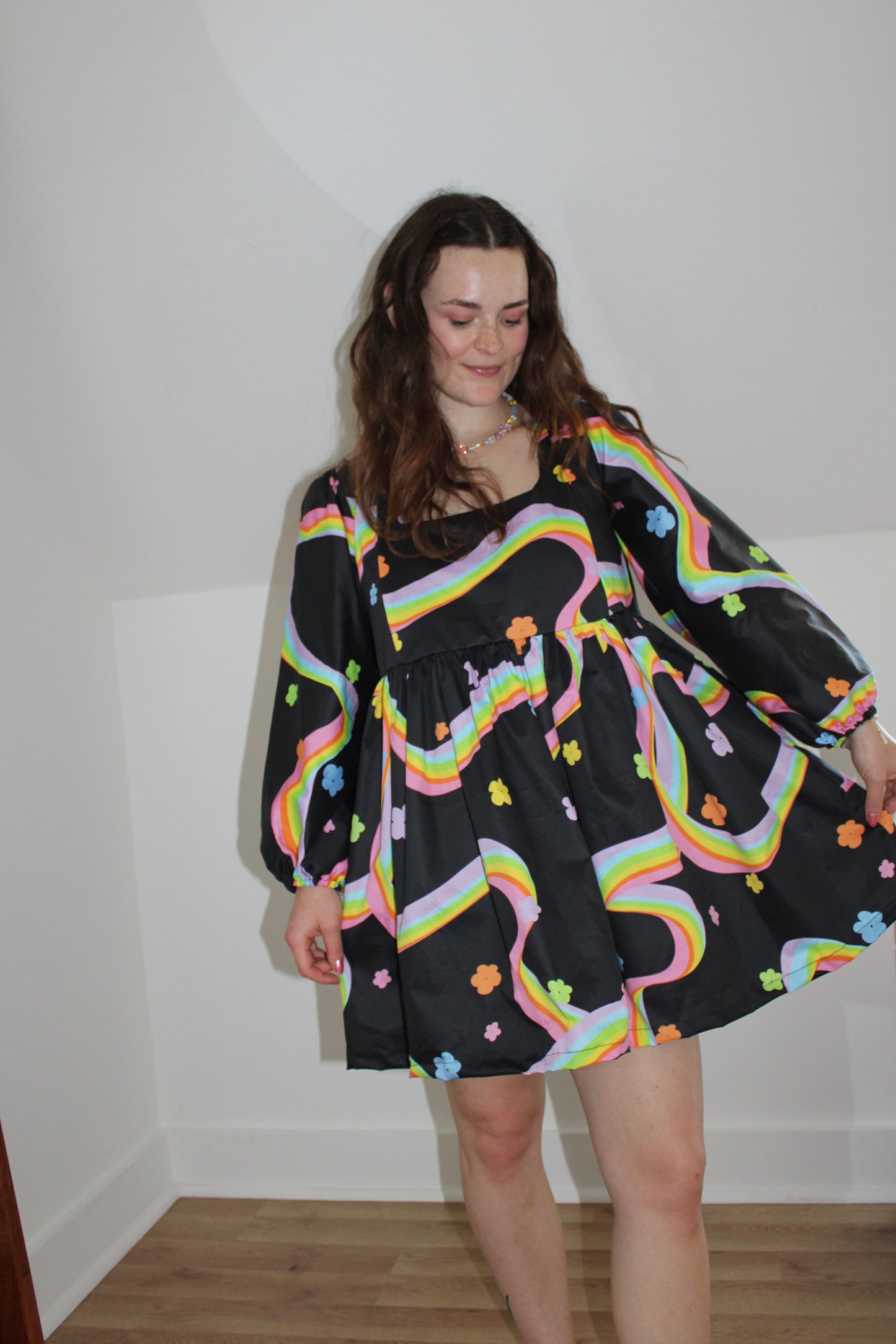 Long Sleeve Bea Dress | Rainbow Road