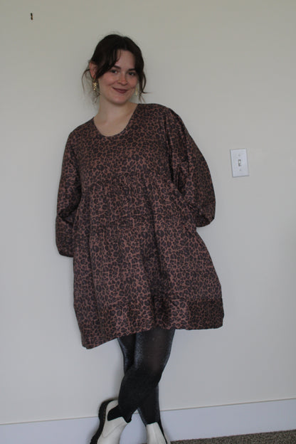 Harper Dress | Leopard