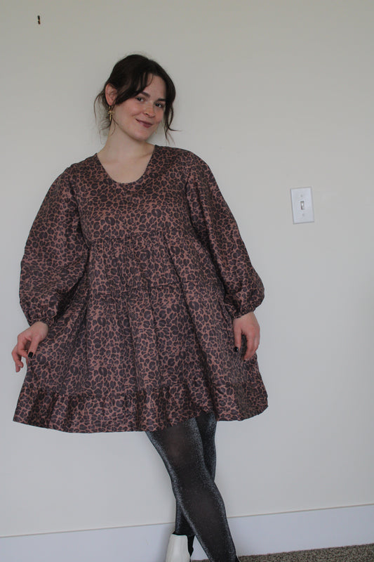 Harper Dress | Leopard